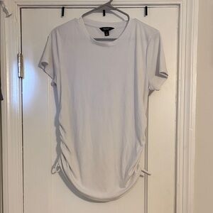 Simply Vera Vera Wang White Short Sleeve Tee